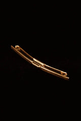 Genuine 1940's Flat Front Collar Bar By Swank - Large