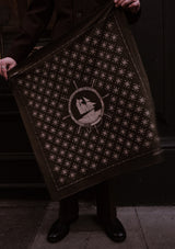 Limited Edition 'Arctic Circle' 100% Selvedge Cotton Bandana - #10