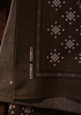 Limited Edition 'Arctic Circle' 100% Selvedge Cotton Bandana - #10