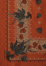 ‘Dead Lotus’ 100% Cotton Selvedge Bandana - #1