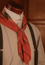 ‘Dead Lotus’ 100% Cotton Selvedge Bandana - #1