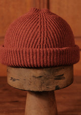 Lambswool Beanie Hat - Fired Maple