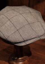 Archive Sale 50 Pence Cap - Grey Windowpane
