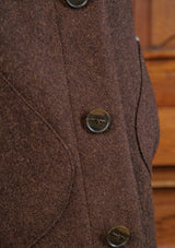 Ellison Waistcoat - Hickory Brown