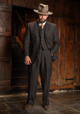 The Hawthorne Suit - Farriers Black Linen