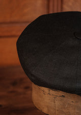 Stanton Baker Boy - (Wide-Width) Slate Black Linen