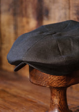 Stanton Baker Boy - (Wide-Width) Slate Black Linen