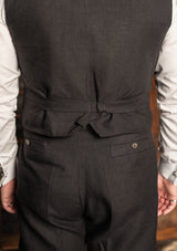 The Hawthorne Suit - Farriers Black Linen
