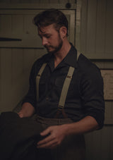 Connell Super-soft Cotton Board Shirt - Storm Blue