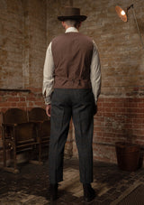 Bailey Harris Tweed Waistcoat - Atlantic Blue Check