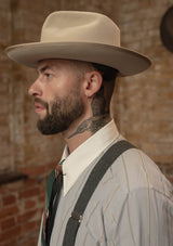 Spearpoint Japanese Cotton Shirt - Blue Stripe