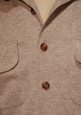 Connell Super-soft Cotton Board Shirt - Flannel Grey