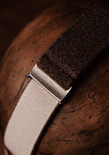 Button Braces w/ Gold Brass Fittings - Dusty Saddle