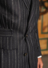 Broadway Jacket - Atlantic Chalk Stripe