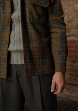 Brower Over Shirt - Harris Tweed