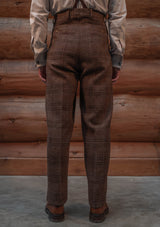 Brockman Harris Tweed Clark Trouser - Autumn Leaf Check