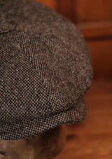 Fulton Baker Boy - (Mid-Width) Dark Brown Pure Italian Wool