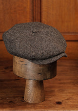 Fulton Baker Boy - (Mid-Width) Dark Brown Pure Italian Wool