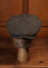 Fulton Baker Boy - (Mid-Width) Dark Brown Pure Italian Wool