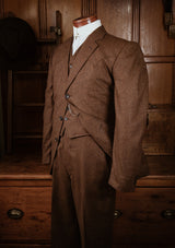 Hawthorne Cropped Waistcoat - Bison Brown