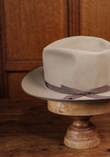 Burbank Rancher Hat - Open Crown - Malted Cream & Tobacco