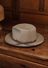 Burbank Rancher Hat - Open Crown - Malted Cream & Tobacco