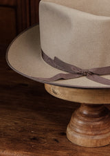 Burbank Rancher Hat - Open Crown - Malted Cream & Tobacco