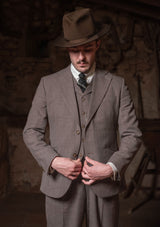 Coleman Jacket - Cement Hopsack