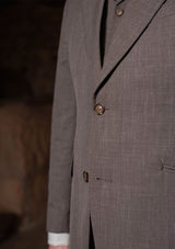 Coleman Jacket - Cement Hopsack