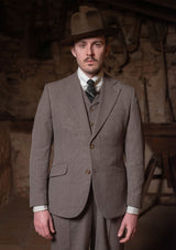 Coleman Jacket - Cement Hopsack