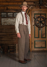 Coleman Harris Tweed Clark Trouser - Drift Check