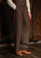 The Coleman Suit - Tobacco Herringbone