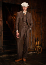 Coleman Jacket - Tobacco Herringbone