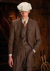 Coleman Jacket - Tobacco Herringbone