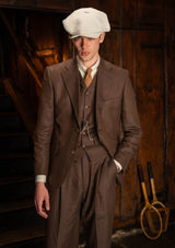 Coleman Jacket - Tobacco Herringbone