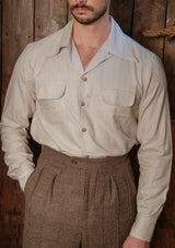 Connell Pure Brushed Cotton Board Shirt - Ropework