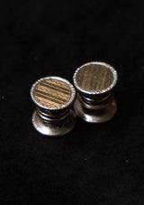 Original 1920's Fine Stripe Snap Cufflinks