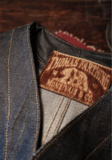 Rawlins Selvedge Denim Waistcoat - Farriers Black