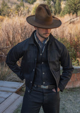 Rawlins Selvedge Denim Waistcoat - Farriers Black