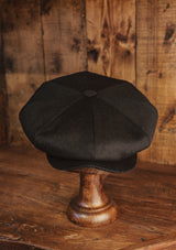 Dodge Baker Boy - (Wide-Width) Black Loden