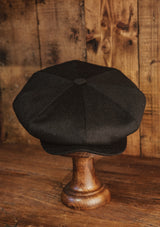 Dodge Baker Boy - (Wide-Width) Black Loden