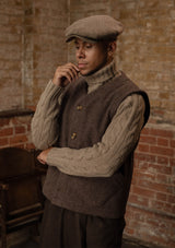 Pure Wool Vest - Hazel