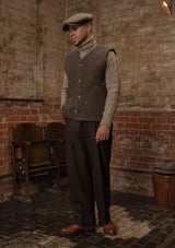 Pure Wool Vest - Hazel