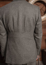 Emile Wool Flannel Jacket - Arctic Stone