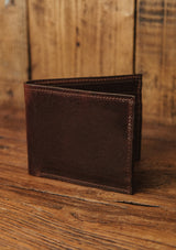 Saddle Leather Wallet - Dark Brown