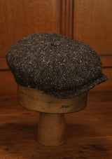 Fulton Baker Boy - (Mid-Width) Black Grain Donegal Tweed