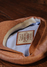 Fulton Baker Boy - (Mid-Width) Sienna Herringbone Pure Silk