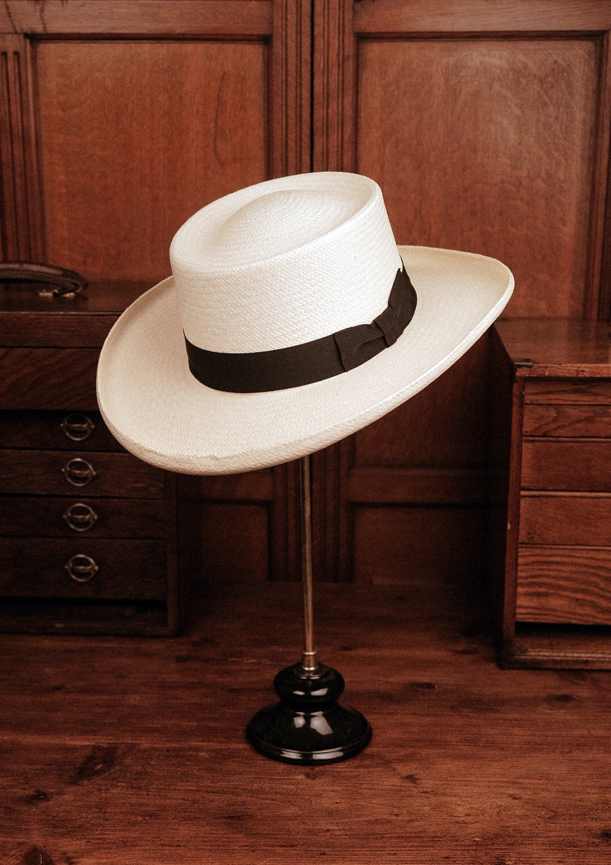 Gambler Genuine Panama Hat - Natural – Thomas Farthing London
