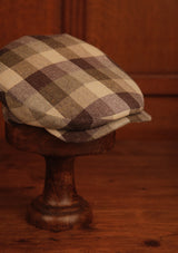 Geary Flat Cap - Harvest Block Weave