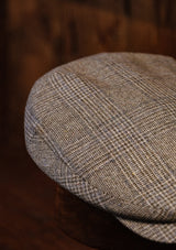 Geary Flat Cap - Teal Prince of Wales